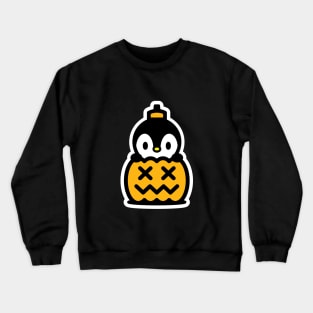 Pumpkin Penguin Bambu Brand Halloween Trick Or Treat Crewneck Sweatshirt